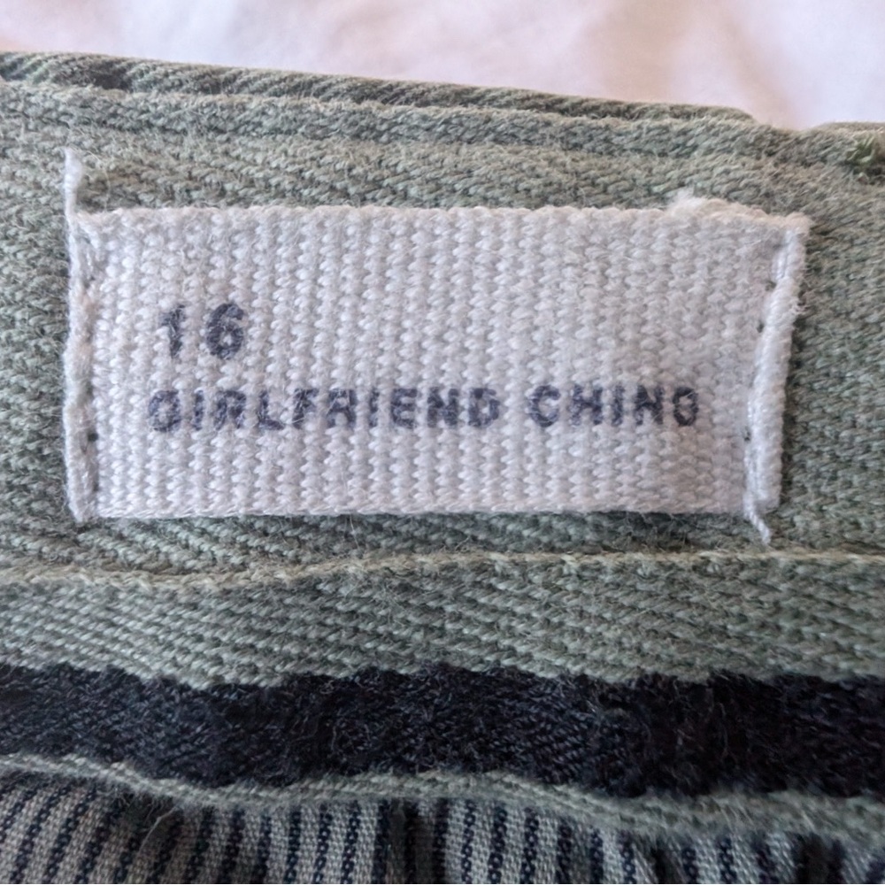 Hawaiian Print Womens Chinos GAP sz 16 - Picture 4 of 12